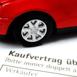 Kaufvertrag fürs Auto