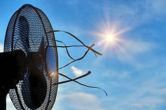 Was machen bei Hitze - Sonne raus - Luft rein - möglichst Luftzug