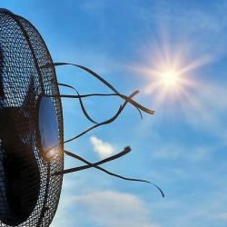 Was machen bei Hitze - Sonne raus - Luft rein - möglichst Luftzug