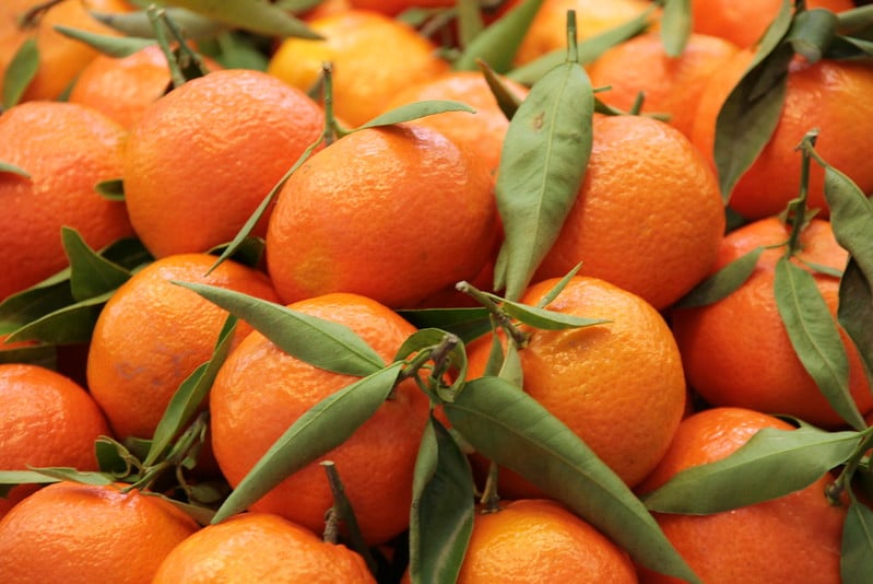 Besonders beliebt ist frisch gepresster Orangensaft.