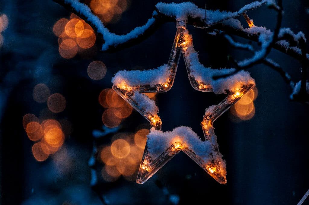 Stimmungsvolle Dekoration im Advent.