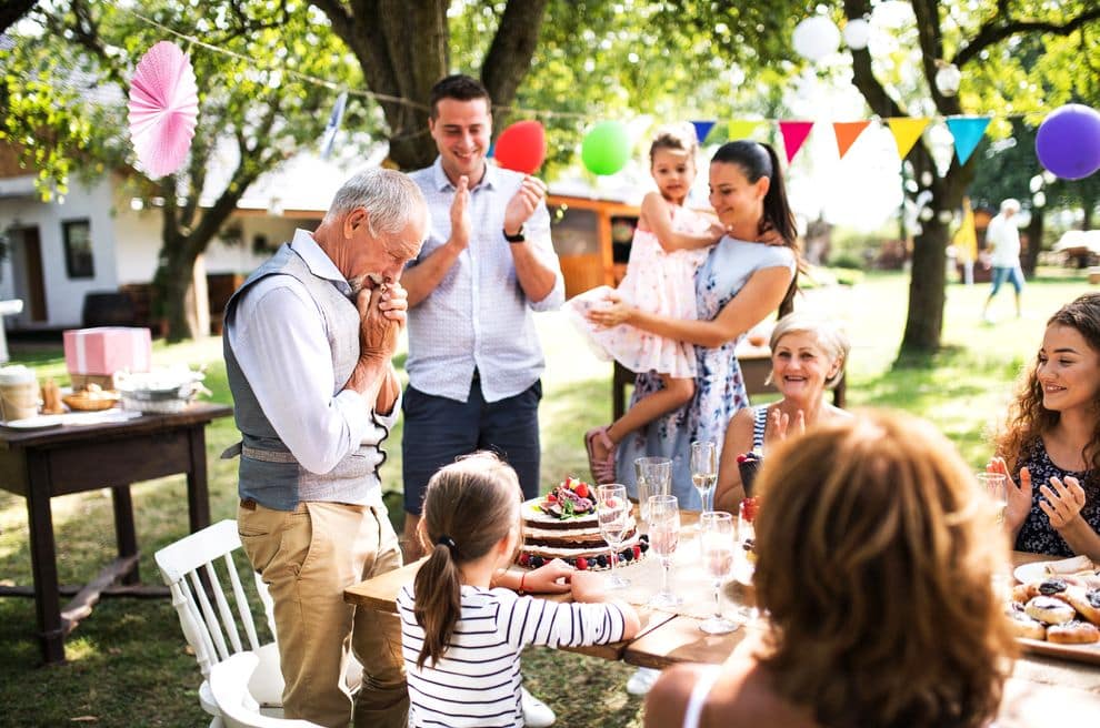 Feste und Anlässe aller Art gibt es, besonders bei einer großen Familie, ja genug.